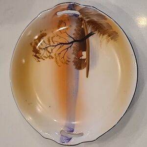 Noritake Handpainted Japanese Scenic Dish